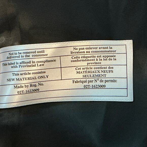 Abercrombie & Fitch Men’s Stretch Blazer Suit Jacket Black Single Breasted Large - Picture 15 of 15